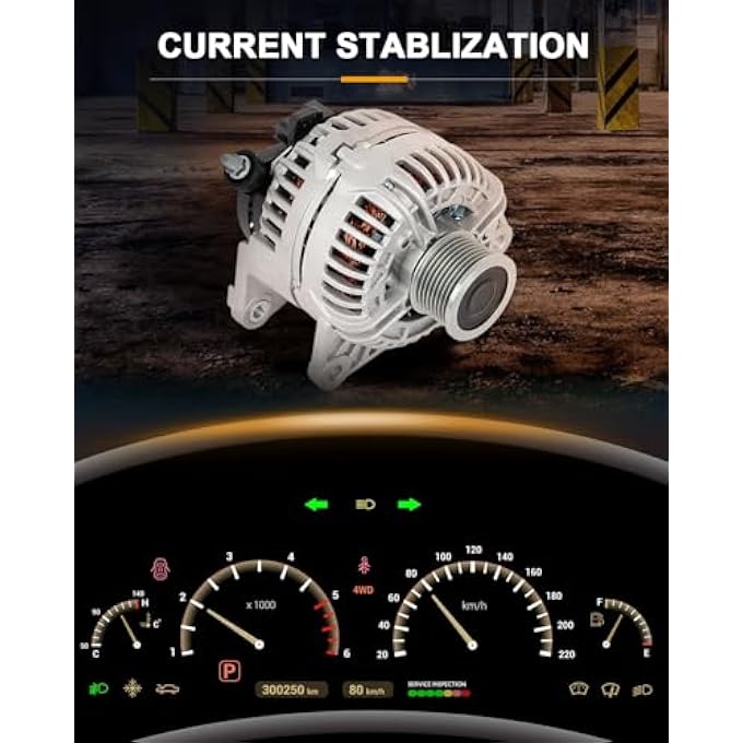 ROADFAR Alternator Compatible for for Toyota for FJ Cruiser 2007-2010,for Toyota for Tacoma 2005-2015,for Toyota for Tundra 2006-2010, Replace 11239 - Image 4