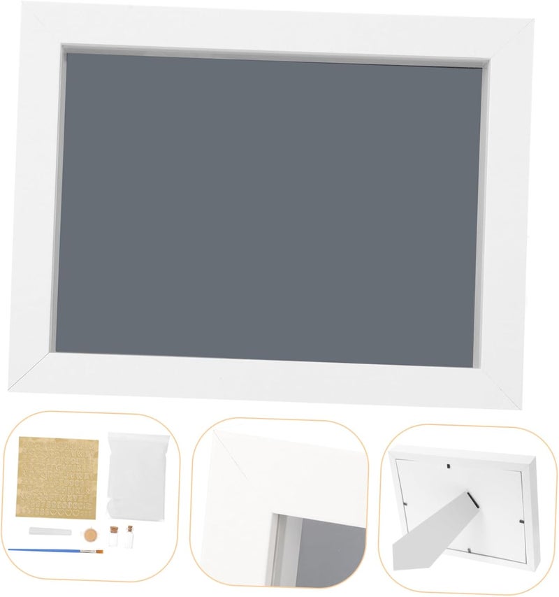 LIFKOME 1set Footprint Ink Pad Keepsake Kit Photo Frame for Includes Fetal Hair Bottle Safe Easy to Use for Newborn Memories - Image 4