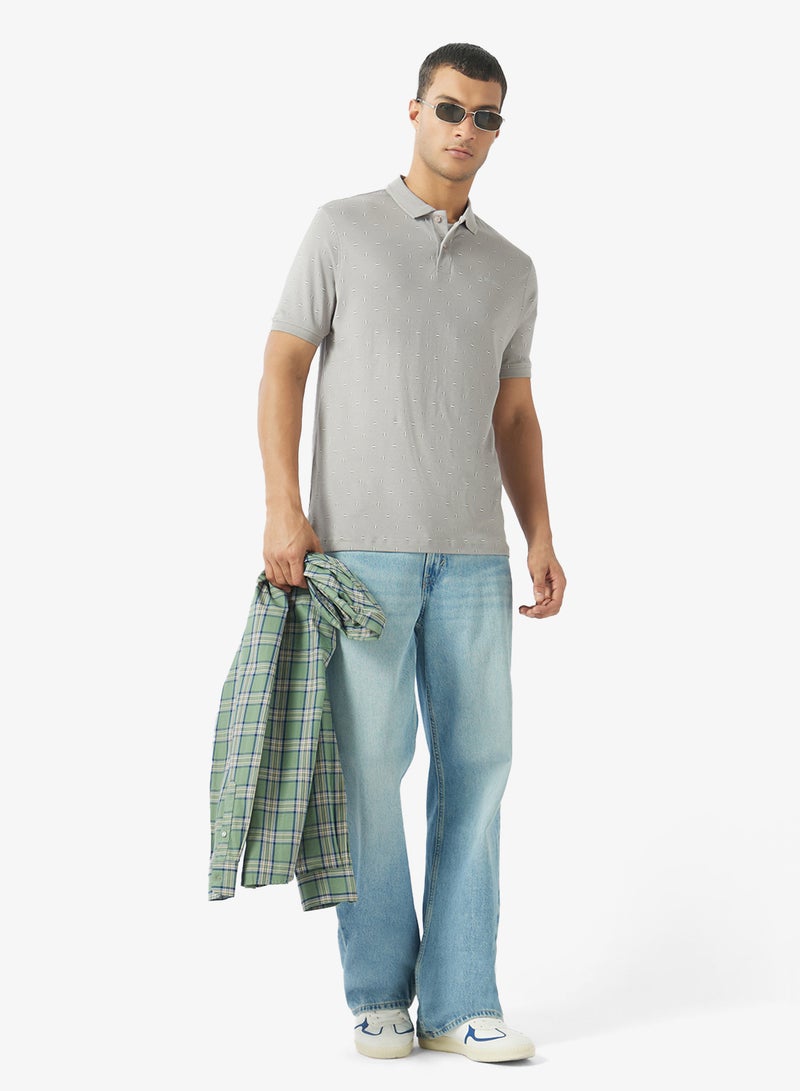 Ben Sherman All Over Printed Polo - Image 4