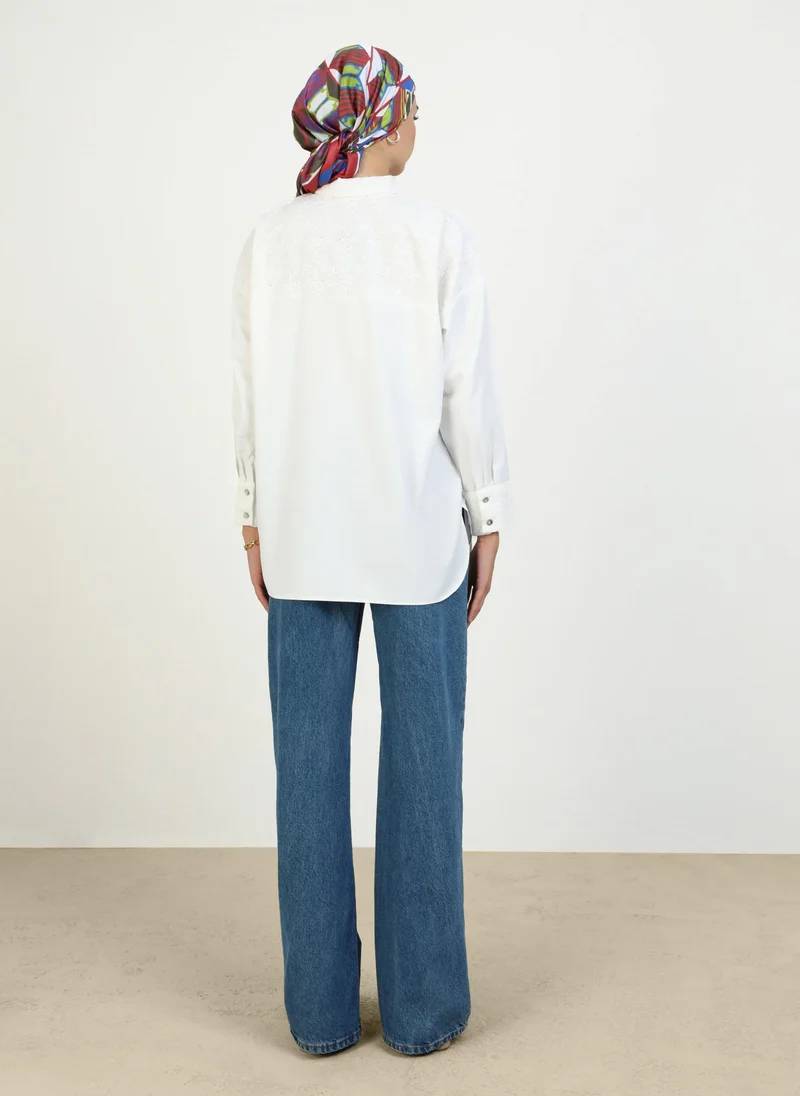 Refka by modanisa Beige - Tunic - Refka
