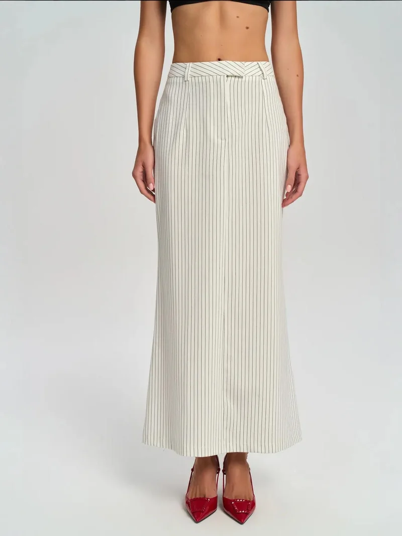 ماي كولكشن MAI STUDIOS Bruno Striped Skirt