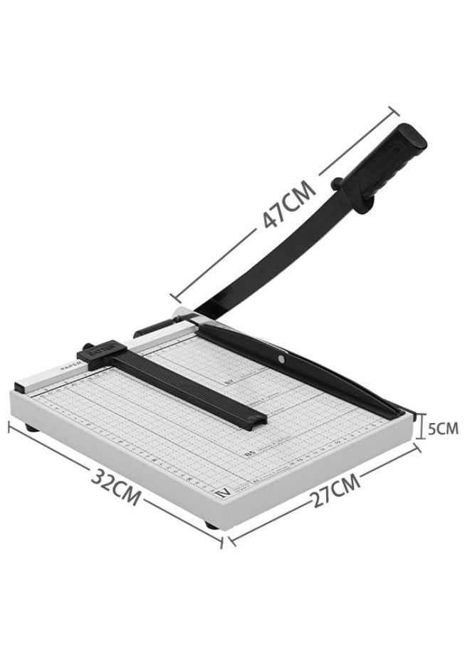 CHHQLZS - Paper Cutter Heavy Duty Cutting Length Professional Large Paper Cutter 12 Sheets Capacity Paper Cutter for Card Paper, Safe and Efficient, Widely Used in Office, School, Home - Image 1