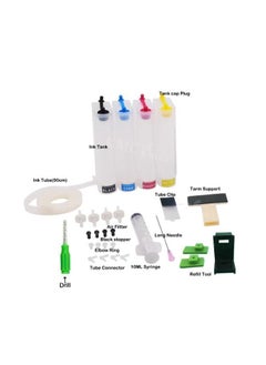 Continuous Ink Supply System Universal 4Color CISS kit with accessaries ink tank