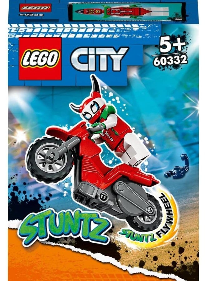 LEGO City Reckless Scorpion Stunt Bike 60332 Building Kit (15 Pieces) - Image 3