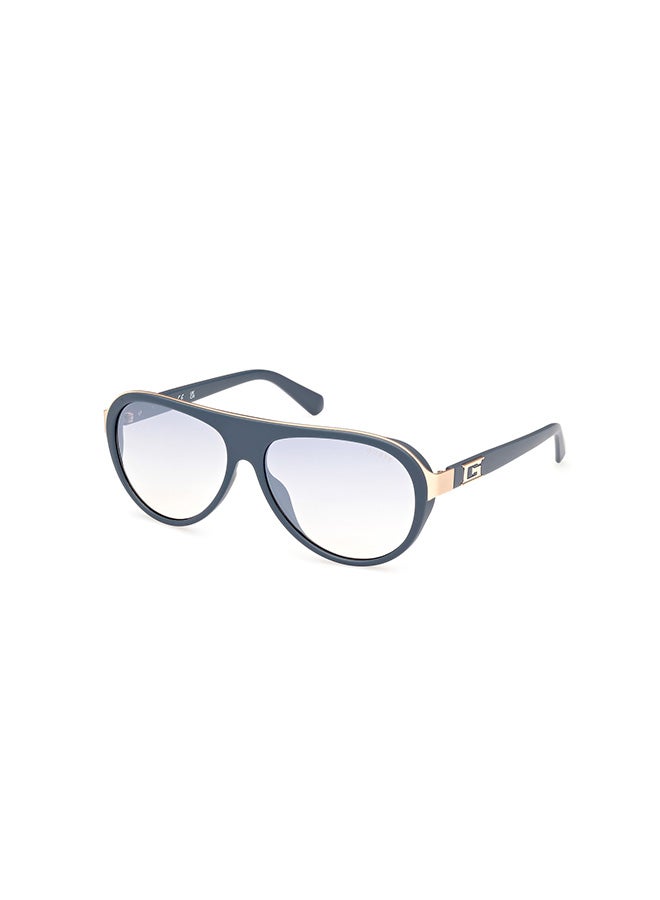 GUESS Men's UV Protection Pilot Sunglasses - GU0012520C60 - Lens Size: 60 Mm - Image 1