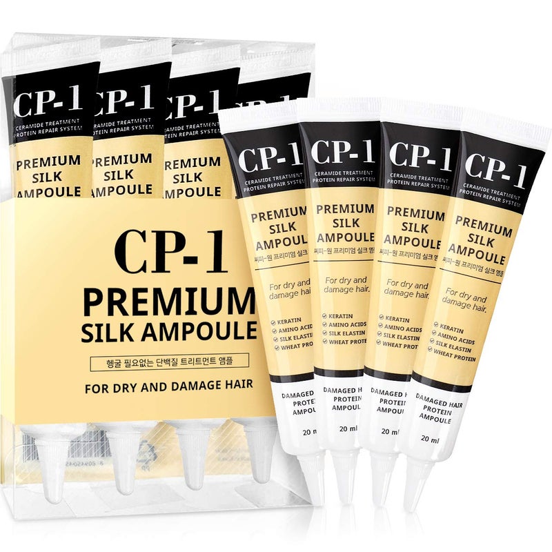 CP-1 Esthetic House CP-1 Premium Silk Ampoule Keratin Silk 4ea /Hair Ceramide Treatment Protein Repair - Image 1