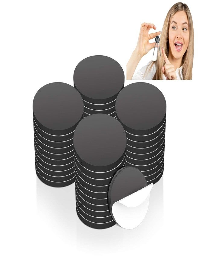 iCONY Self Adhesive Magnetic Circle, 1 inch/2.5cm Dia, 2.5mm Thick, Arts and Crafts, Office Magnet, School MagnetI Fridge Magnet etc (25 PCS) - Image 1