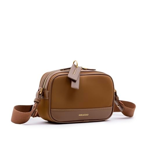 Miraggio Casey Crossbody Bag (Brown) - Image 4