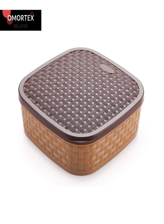 OMORTEX 7 IN 1 Elegant Masala Box and Spice Containers (Pack Of 2) - Image 5