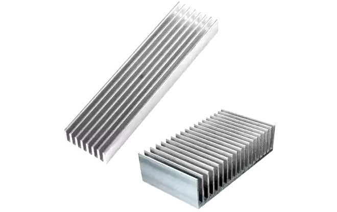 TRP Traders ® Heat Sink, Aluminum Base Plate for 5W & 10W SMD, LED, Lamp Heat-Sink Radiator Cooling Fin for IC LED Power, DIY Projects - PACK Of 2 (Silver) - Image 1