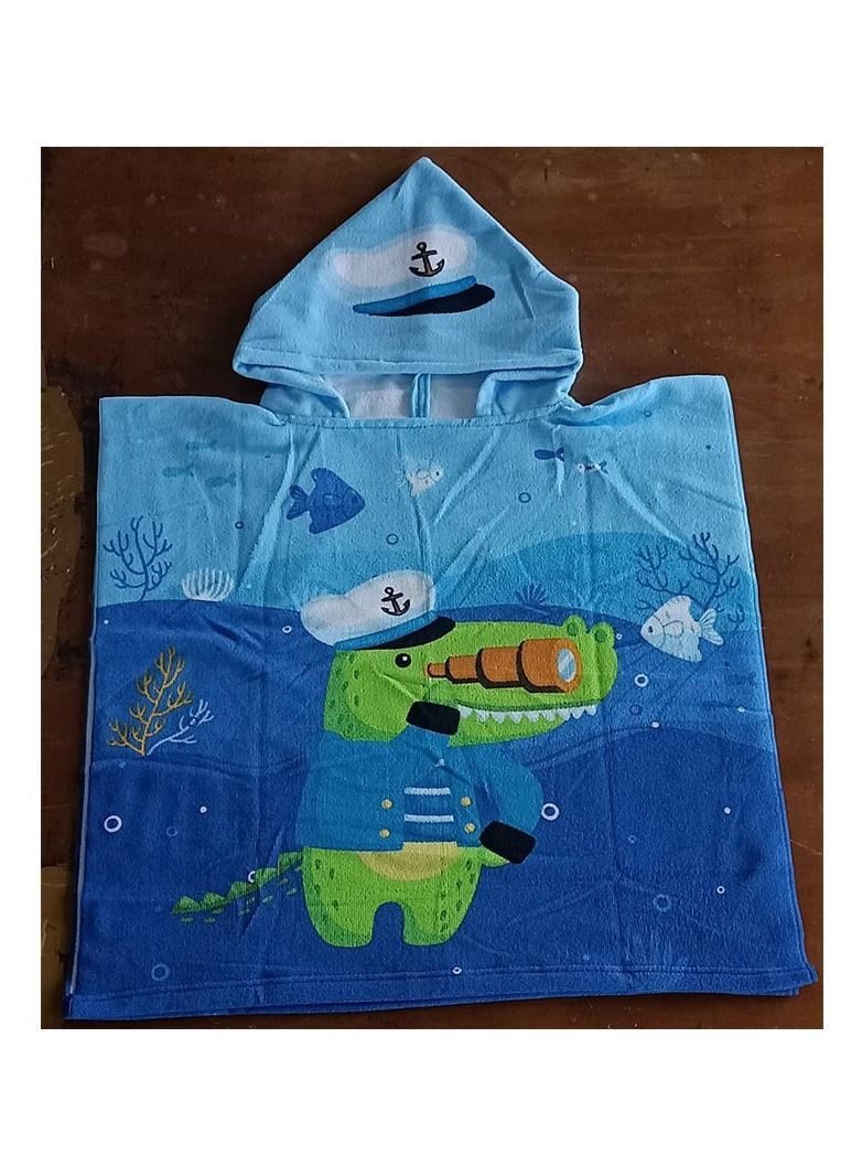 Loquat بطانية الحمام القابلة للارتداء مع غطاء رأس من الفليس التفتا المرجاني