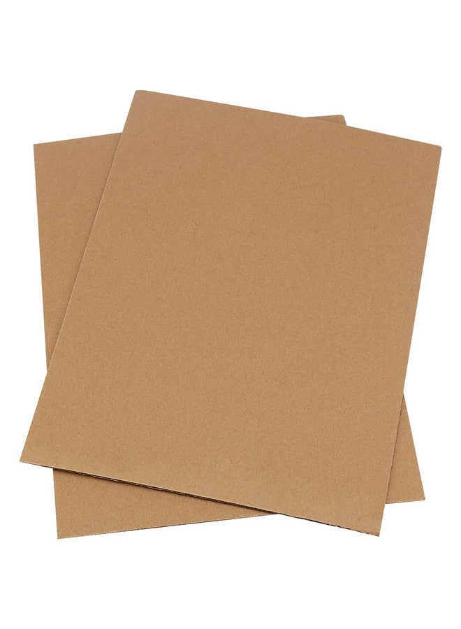 MUKLEI 100 Pack 12 X 9 Inch Corrugated Cardboard Sheets 2Mm Thick Corrugated Cardboard Filler Inserts Flat Kraft Cardboard Sheets For Shipping Mailing Crafts - Image 3