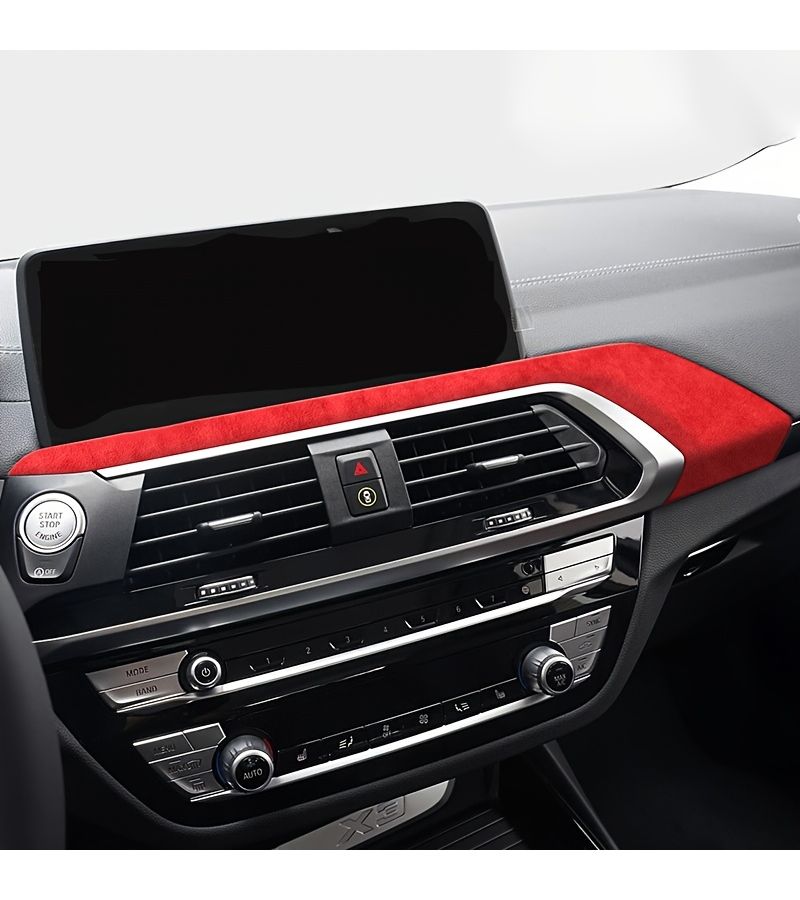 9073 Green RHD Center Console Trim For BMW X3 X4 2018-2021 Interior Decor - Image 4