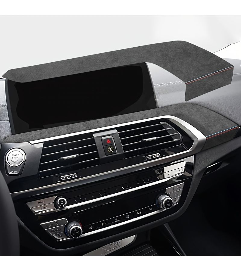 9073 Green RHD Center Console Trim For BMW X3 X4 2018-2021 Interior Decor - Image 1