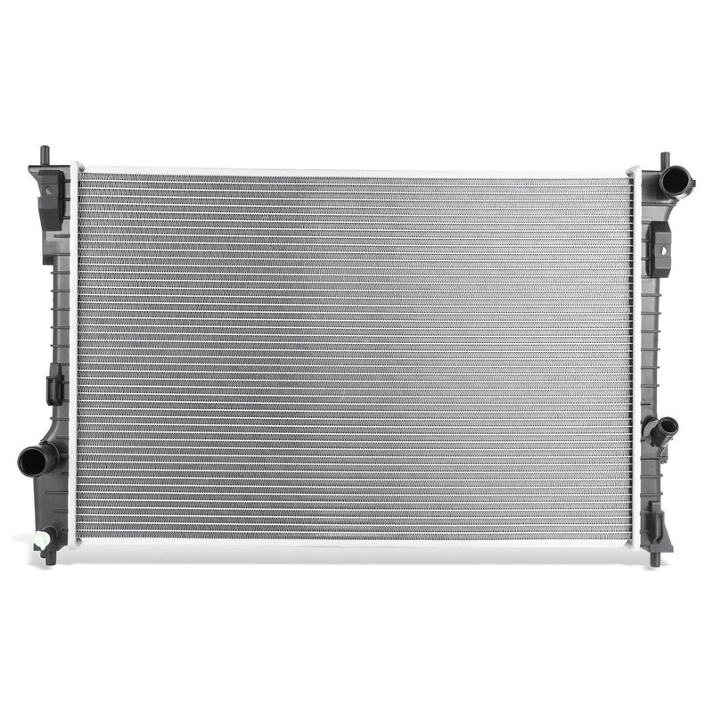DNA MOTORING DNA MOTORING OE Style 1-Row Aluminum Cooling Radiator Compatible with 11-19 Ford Explorer / 10-19 Flex / 10-18 Lincoln MKT 3.5L 3.7L with Tow Package, OEM-RA-13185  - Image 1