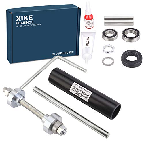 XiKe W10447783 ＆ W10435302 Washer Tub Bearing and Installation/Removal Tool Kit, Replacement for Whirlpool and Maytag 2119011, 2118925, W10435274, W10435285, W10447782 W10193886 and PS3503261 Etc. - Image 1