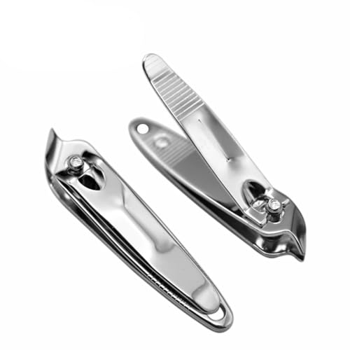 Zittop 2pcs Finger Toe Nail Art Side Slant Edge Clipper Cutter Manicure Pedicure Trimmer - Image 1