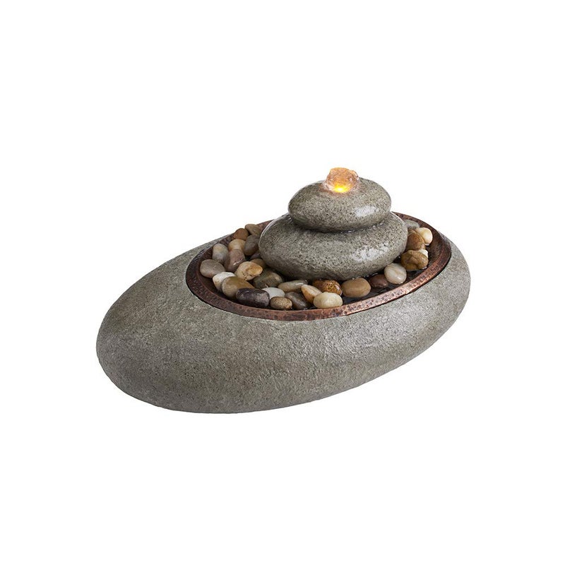 Homedics Mirra Oceanside Relaxation Fountain - Serene Decorative Home Decor - Image 1