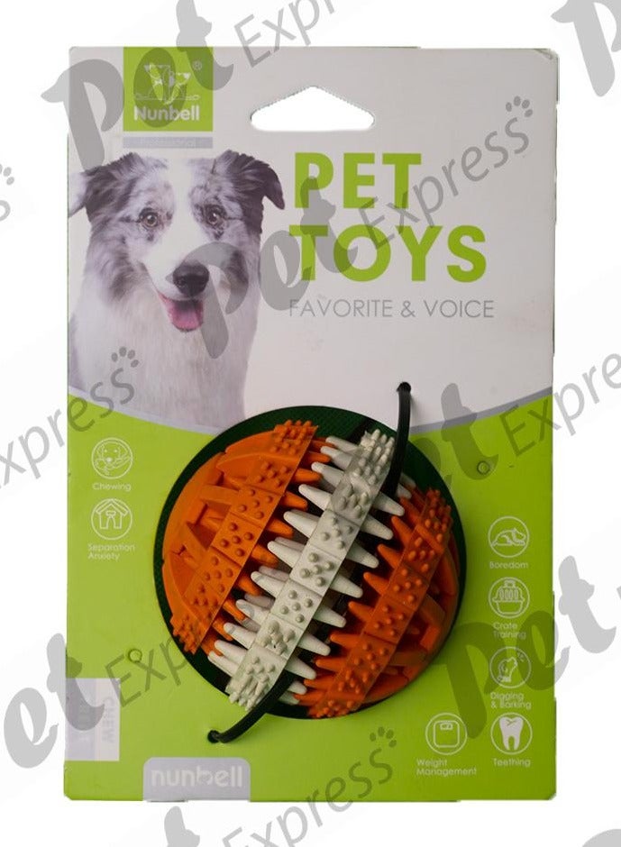 نونبيل كبير 7.6 سم الأحمر والأبيض لعبة الكرة المطاطية 1 قطعة