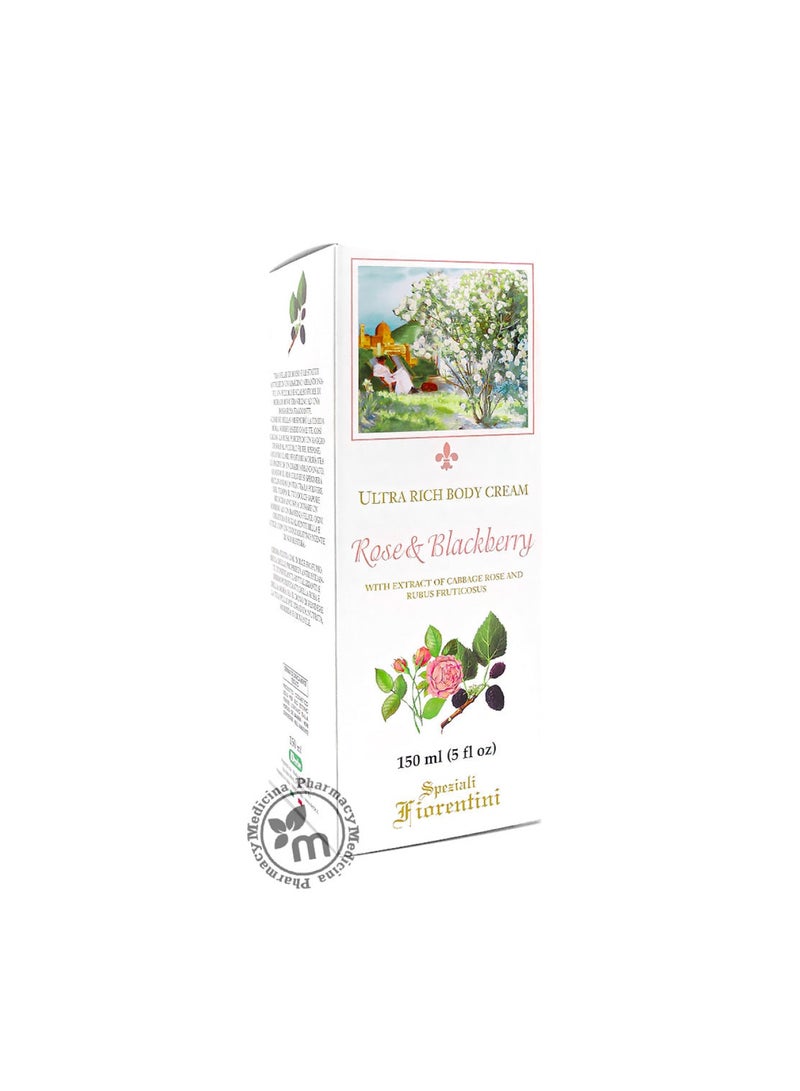 Baby Ultra-Rich Body Cream Rose & Blackberry 150Ml