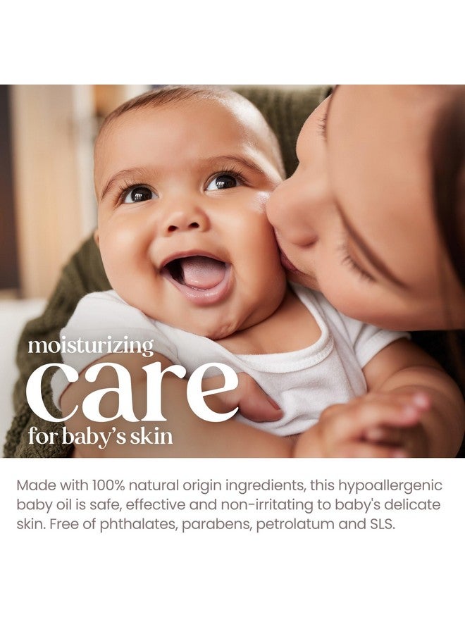 بيرتس بيز زيت الأطفال المغذي من بيرتس بيز، مُصمم خصيصًا للبشرة الحساسة، تم اختباره من قبل أطباء الأطفال، 100% من أصل طبيعي للعناية ببشرة الطفل، 5 أونصة (عبوة من 3 قطع) - Image 3