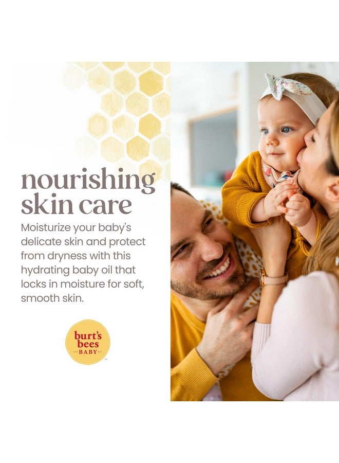 بيرتس بيز زيت الأطفال المغذي من بيرتس بيز، مُصمم خصيصًا للبشرة الحساسة، تم اختباره من قبل أطباء الأطفال، 100% من أصل طبيعي للعناية ببشرة الطفل، 5 أونصة (عبوة من 3 قطع) - Image 4
