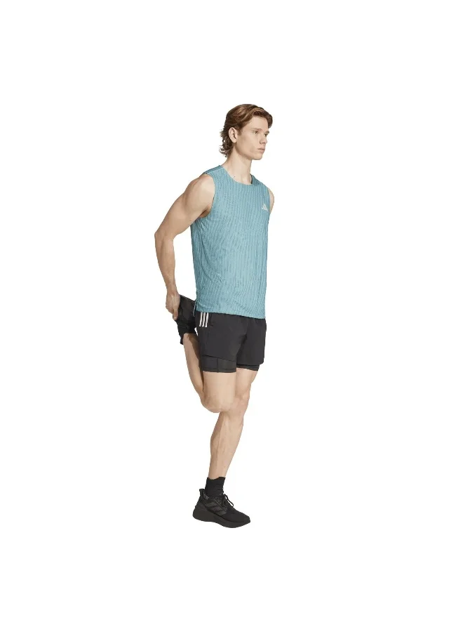 Adidas Adi365 Tank M Green Running Tops For Men XS