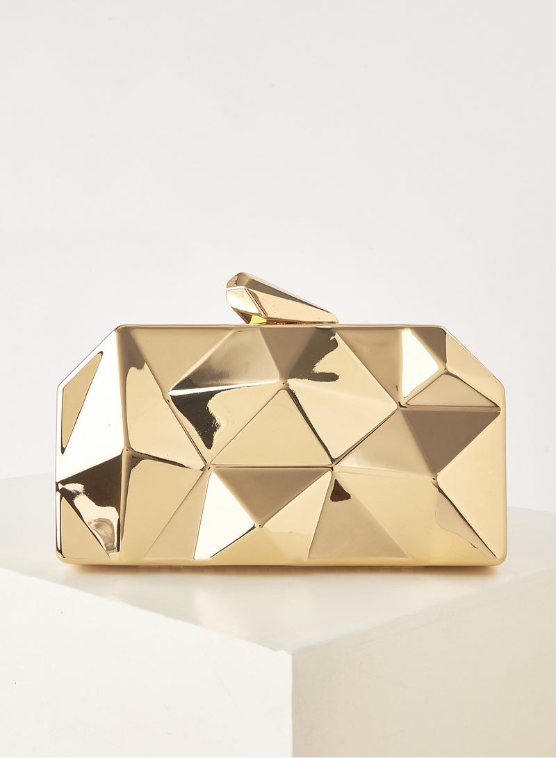 Luxurious Shiny Evening Bag with Chain Strap,Fashionable and Unique Design, Suitable for Single Shoulder, Slanted Body, Hand-Held, Sparkling and Charming, Elegant Rhinestone Decoration, Fashionable Metal Clutch Evening Bag, Suitable For Party, Wedding, Dinner, Banquet Banquet Bags, Suitable for Party Girls, Women, Best Gift for Women  - Image 2