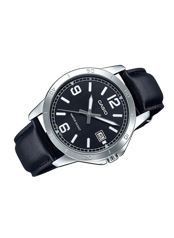 CASIO Men Enticer Water Resistant Analog Watch Mtp-V004L-1BUDF - 42 mm - Black - Image 5