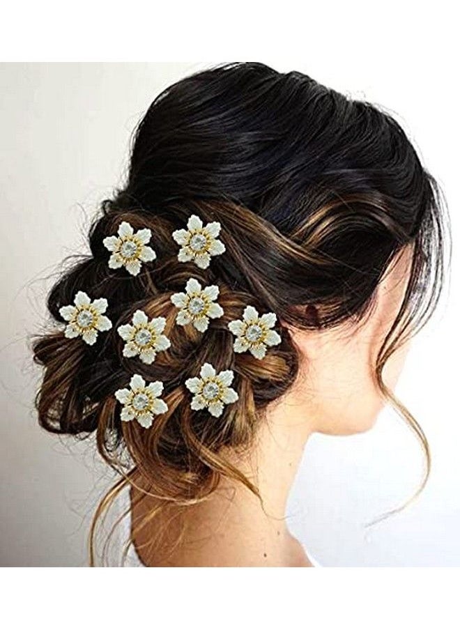 Hair Flare Women's White Hair Accessories 2154 Artificial Flowers Bridal Hair Pins Clips Accessories for Women, Pack of 1 - pzsku/Z6B5DC63C7CB8A4496F5CZ/45/_/1690021837/59f67c31-2464-4d3f-9a43-ab7b01fb6ab0