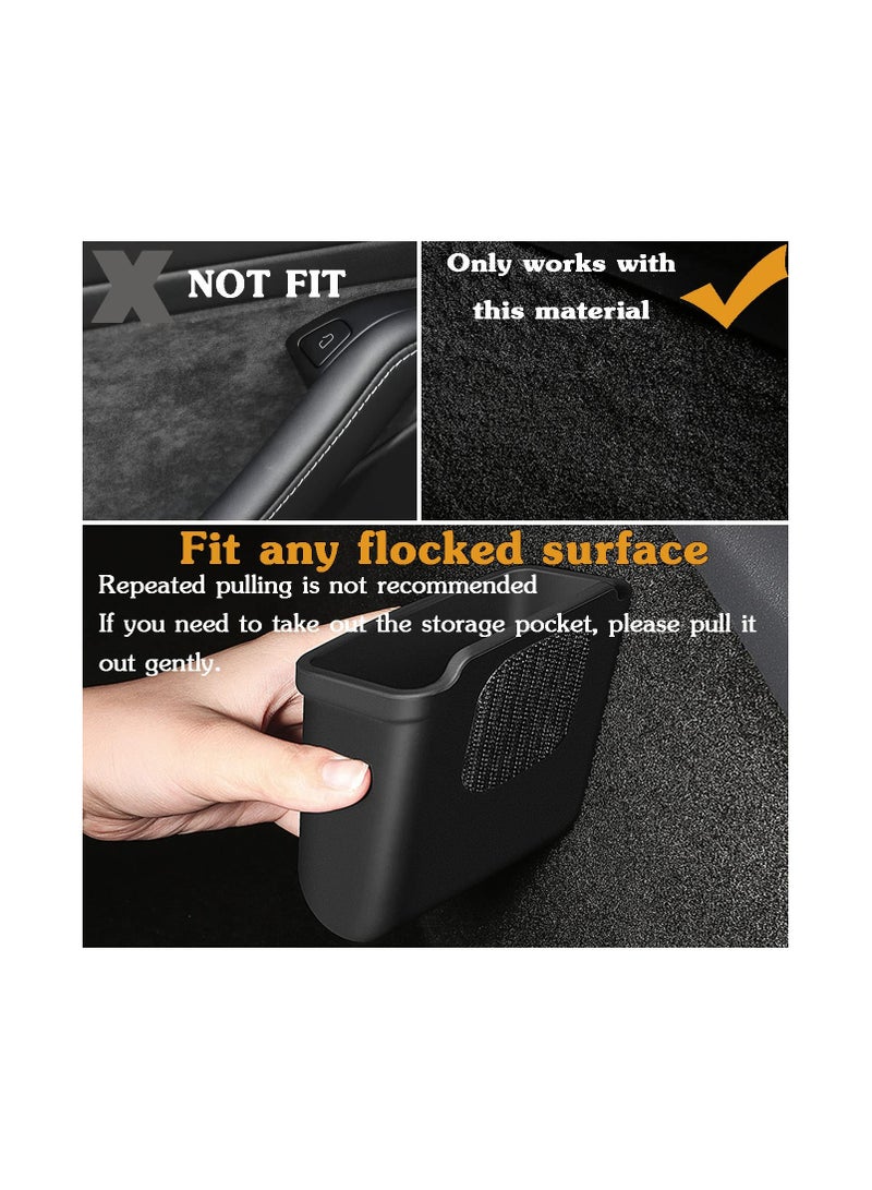 SYOSI Center Console Organizer Fit for Tesla Model 3 Model Y, Accessories Tray Storage Box, Cell Phone Pocket Silicone Hook Bag, Sunglasses Holder Coin Case, for Coins, Cosmetic, Waterproof(1 Pack) - Image 2