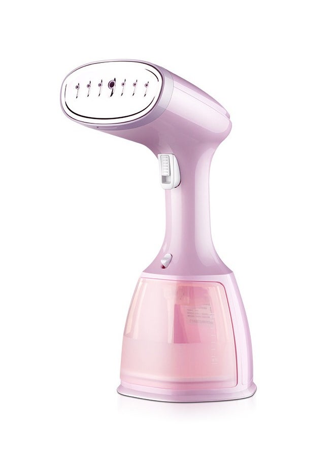 NIBEMINENT Portable Handheld Steamer For Clothes-1500W with 3 Gears,350ml Large Water Tank,220V Pink  - Image 1