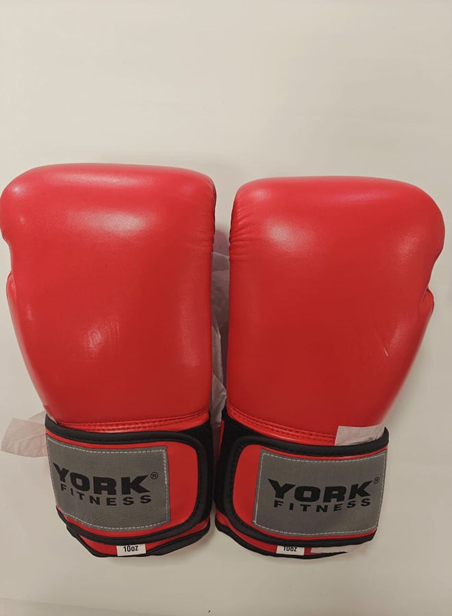 York Boxing Gloves Red Black 10 Oz Bq2322 @ Fs - Image 1