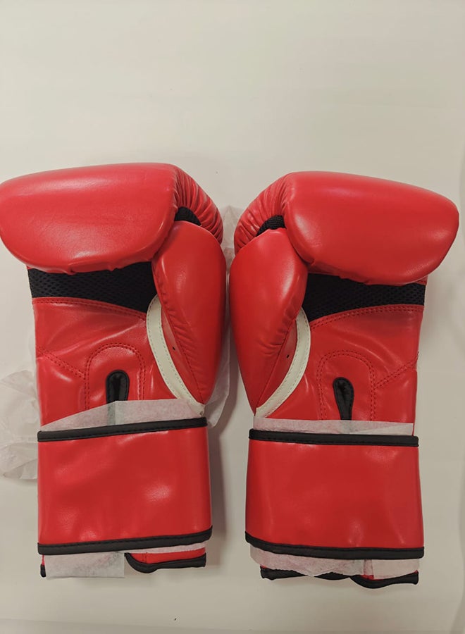 York Boxing Gloves Red Black 10 Oz Bq2322 @ Fs - Image 2