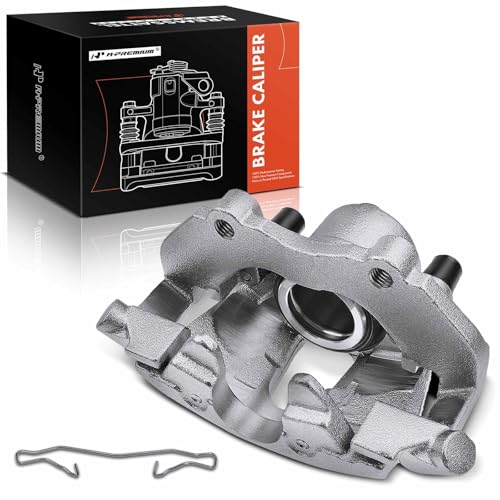 A-Premium Disc Brake Caliper Assembly with Bracket Compatible with Select Ford Models - C-Max 2013-2017, Escape 2013-2019, 1.5L 1.6L 2.0L - Front Left Driver Side - Image 1