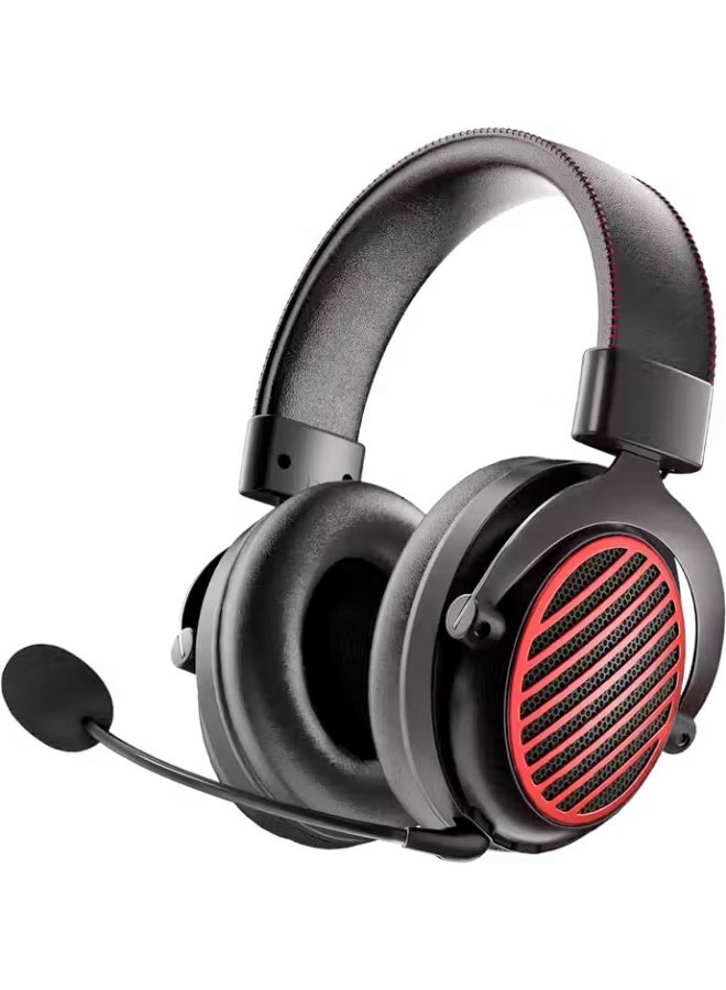 ريد Redragon H540 Pro Wireless Gaming Headset for PC, PS4/5, Xbox, Switch, 4-Mode(2.4G/BT/USB/3.5mm) - 7.1 Surround Sound - 3.5MM Drivers Gaming Headphones with Noise Canceling Mic - Memory Foam - Black - Image 1