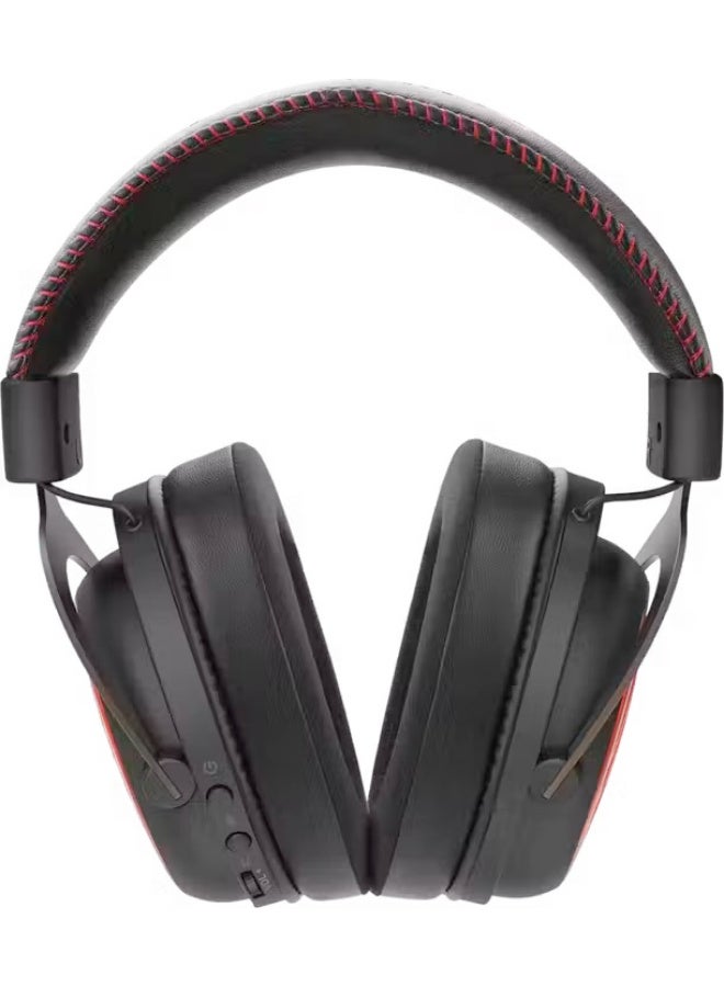 ريد Redragon H540 Pro Wireless Gaming Headset for PC, PS4/5, Xbox, Switch, 4-Mode(2.4G/BT/USB/3.5mm) - 7.1 Surround Sound - 3.5MM Drivers Gaming Headphones with Noise Canceling Mic - Memory Foam - Black - Image 2