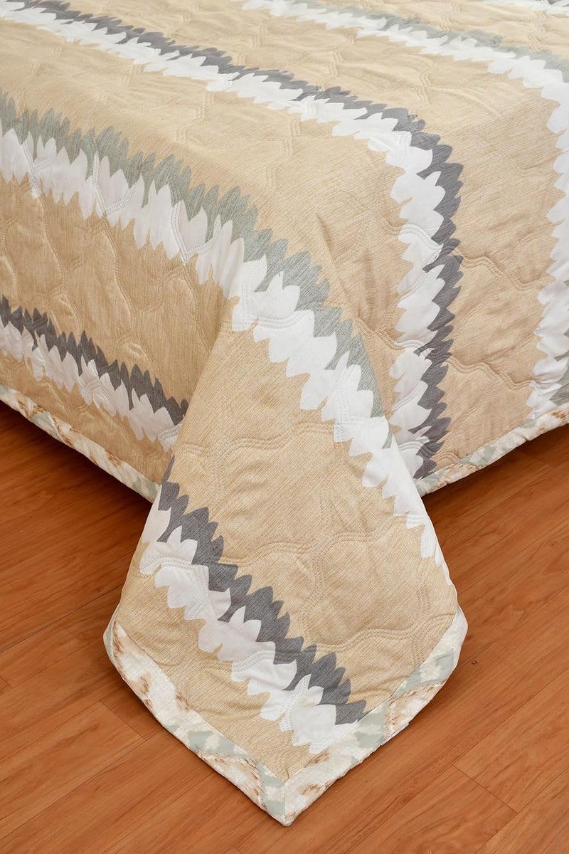 Innovative Edge Double Bed AC Wali Rajai - King Size Ultrasonic Quilted Lightweight Comforter - Stitchless Soft Kambal for All Seasons, Washable Microfiber Dohar - Image 2