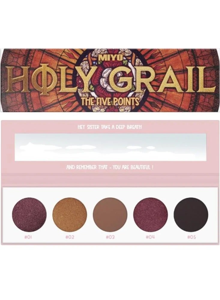 باليت ظلال العيون فايف بوينتس من ميو   Holy Grail | 16