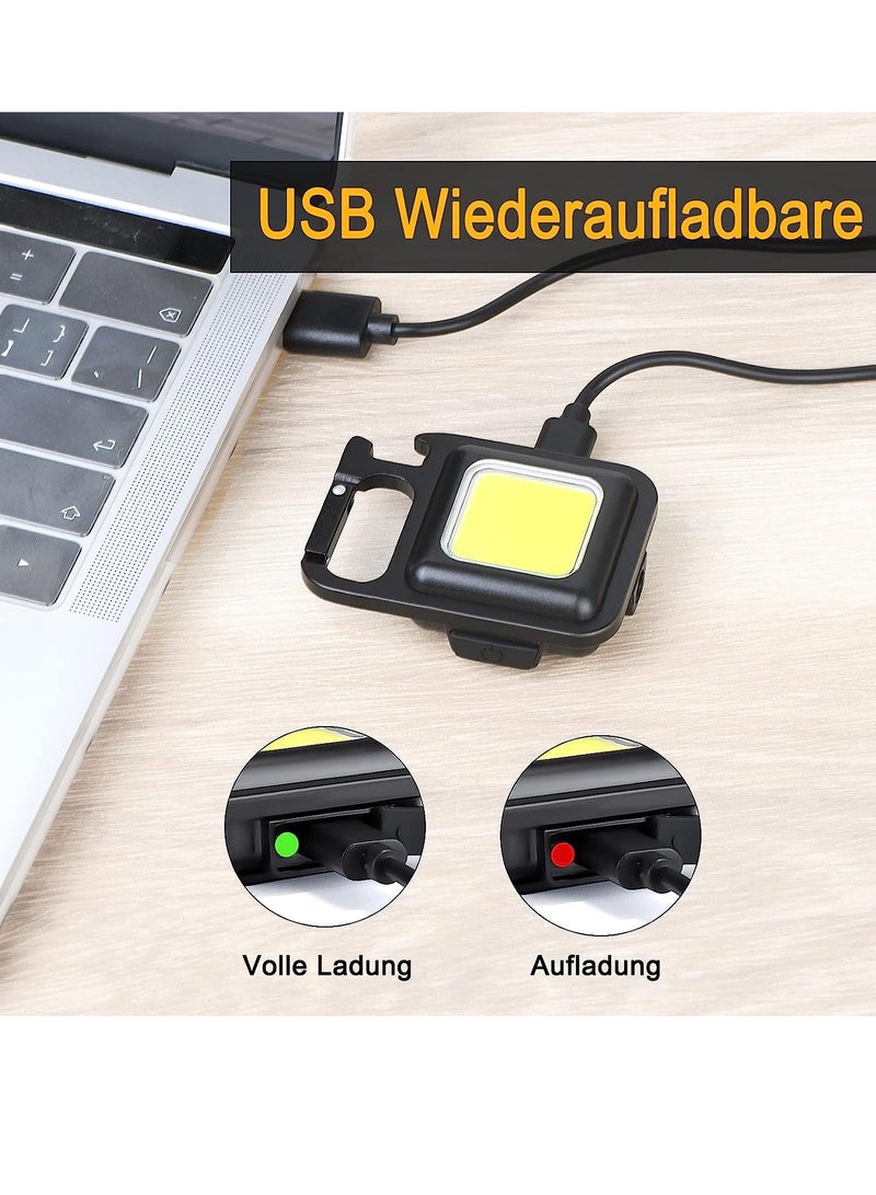 Mini Inspection Light 1000 Lumens – Portable LED Work Light with Magnetic Base, 4 Light Modes COB Torch, Rechargeable Workshop Lamp, Perfect for Car Repair, Mechanics, Camping, and Emergency Use, Compact and Durable Design - Image 3