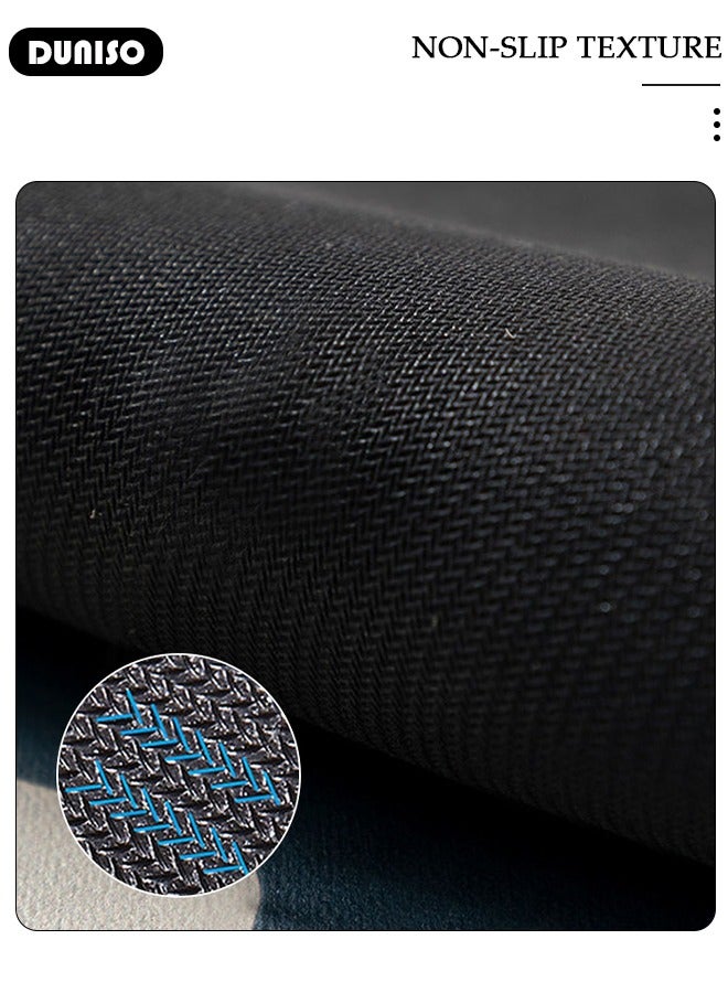 DUNISO Diatom Mud Bath Mat Set Bathroom Kitchen Rug Mat Extra Soft and Absorbent Bath Rugs Non-Slip Quick Drying Floor Bath Tub Mat for Bathroom Floor Tub and Shower 50*80CM+50*160CM - Image 4