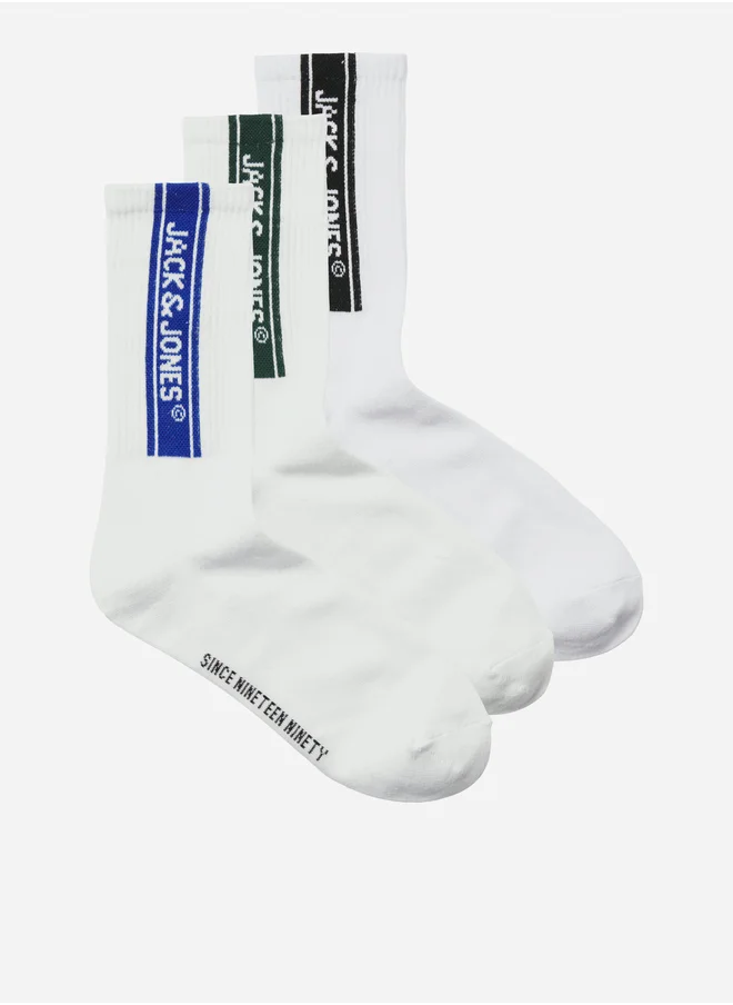 JACK & JONES Jack & Jones Set of 3 - Crew Tennis Socks