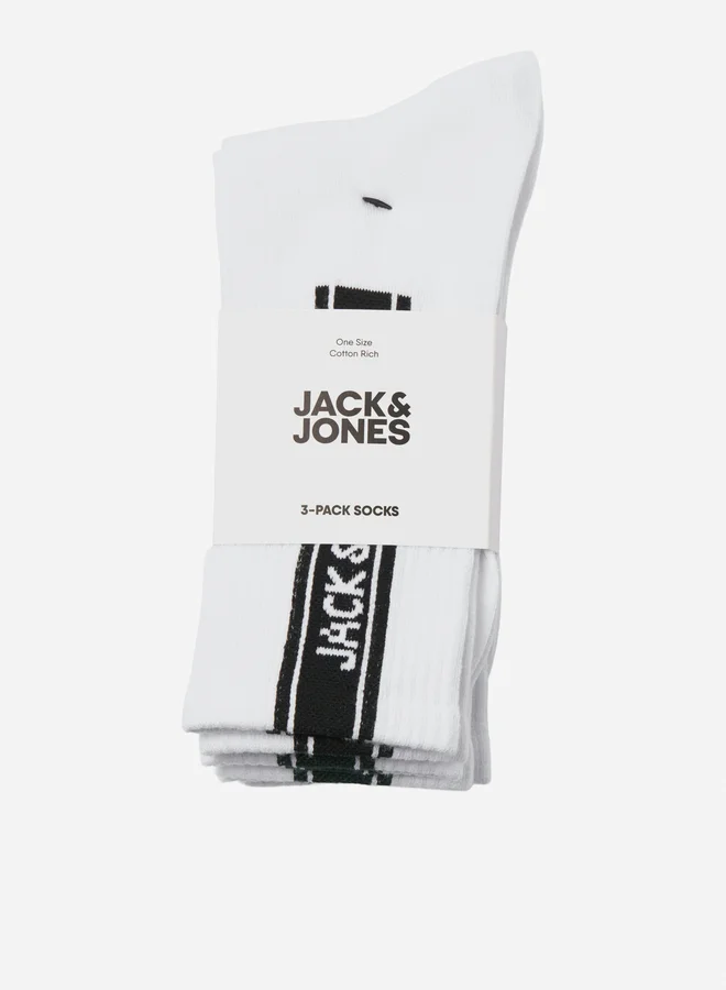 JACK & JONES Jack & Jones Set of 3 - Crew Tennis Socks