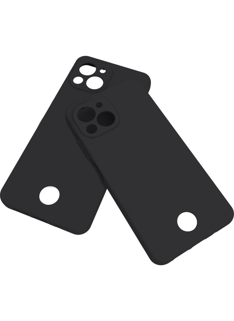 Eonaks - Reeder S23 Pro Max Case Camera Protected Silicone Rubber - Image 1