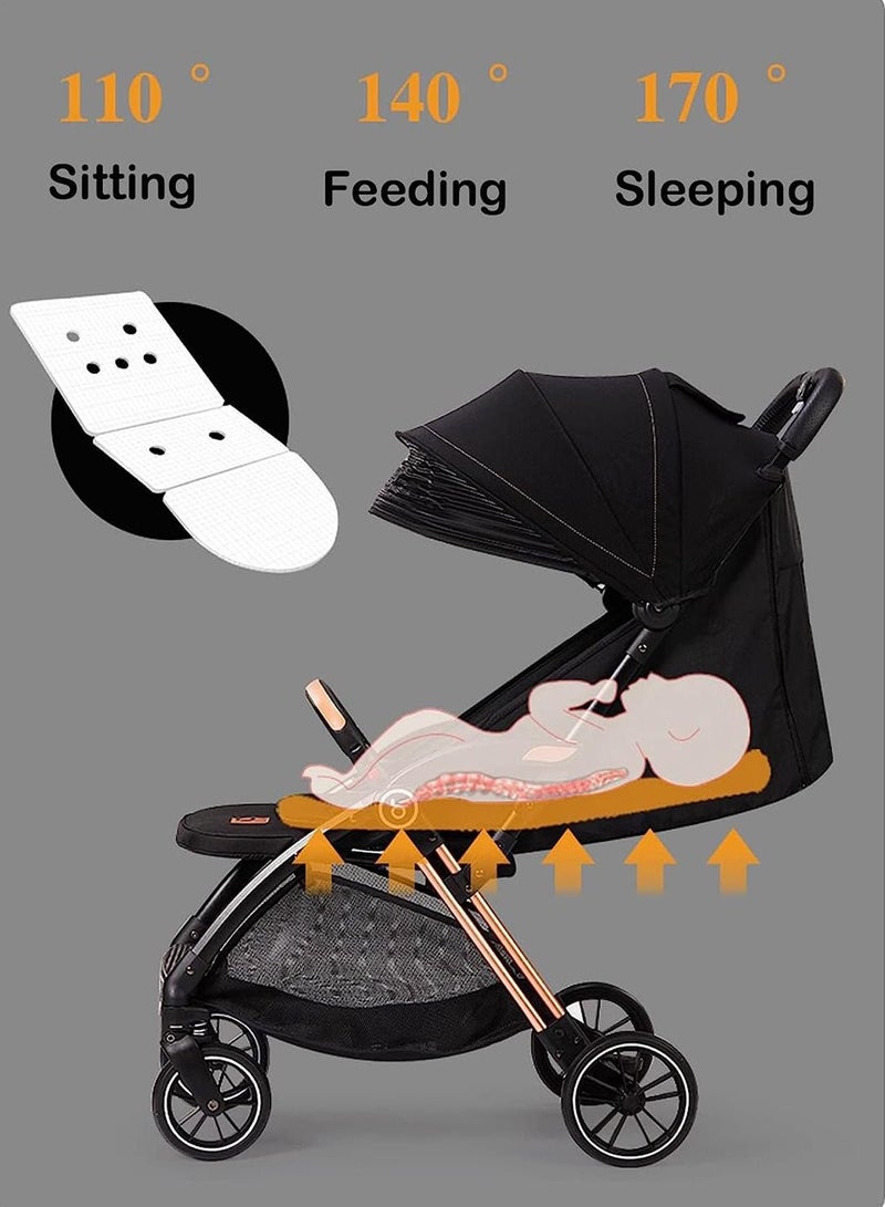 جي تي-ويل عربة أطفال محمولة فاخرة وخفيفة الوزن عربة أطفال للسفر - Image 3