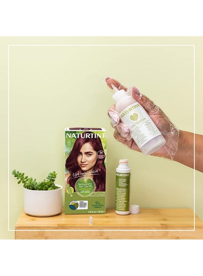 NATURTINT Aturtint Permanent Hair Color 7M Mahogany Blonde (Pack Of 6) Ammonia Free Vegan Cruelty Free Up To 100% Gray Coverage Long Lasting Results - Image 5