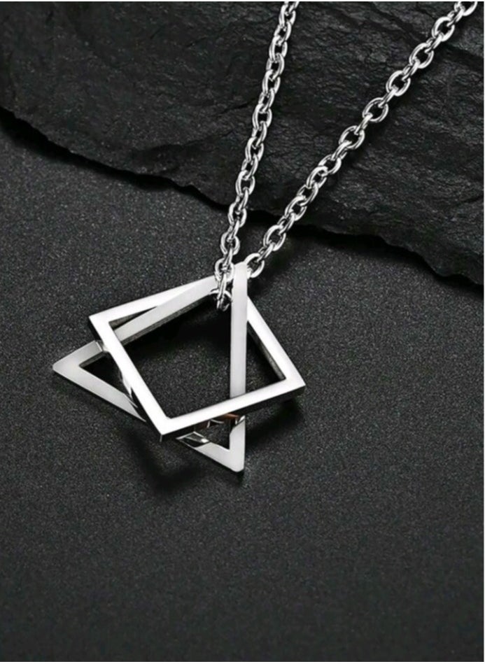 Dealspick - Elegant Fashionable Stainless Steel Necklace For Men - Image 1