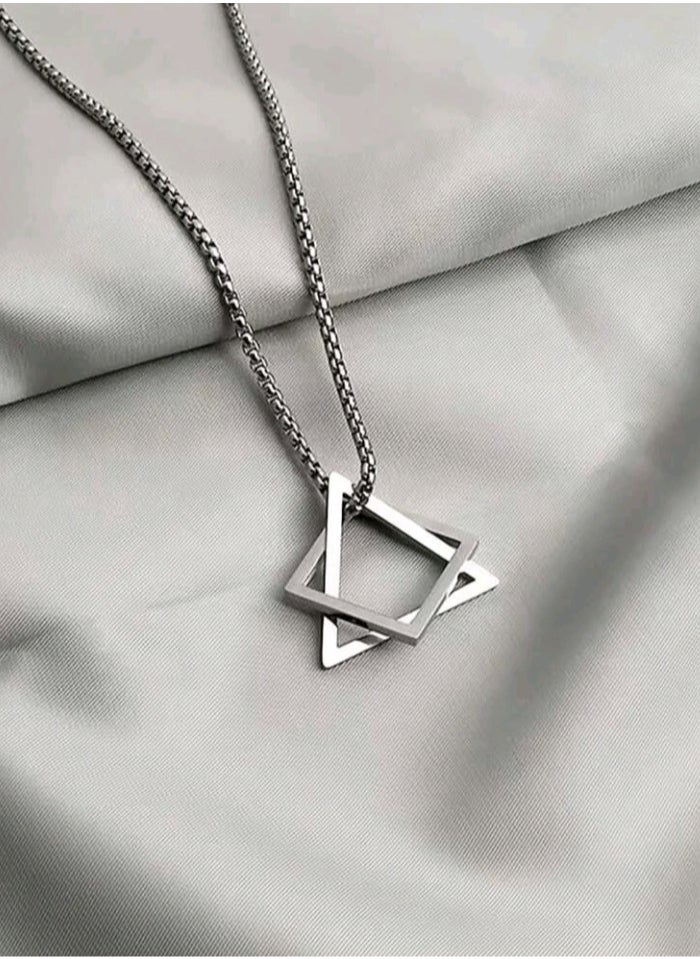 Dealspick - Elegant Fashionable Stainless Steel Necklace For Men - Image 1