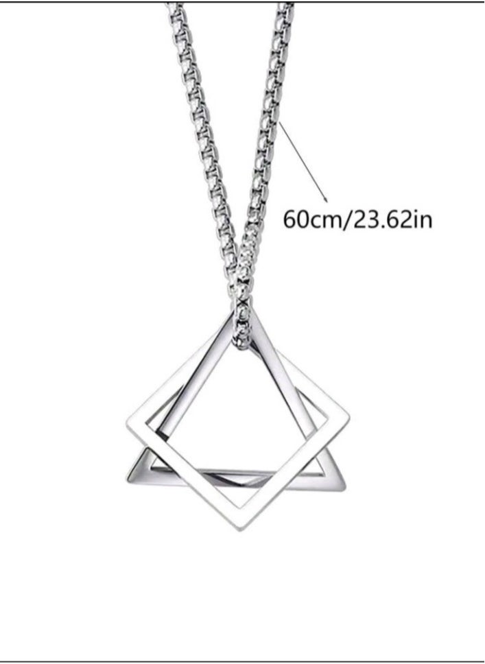 Dealspick - Elegant Fashionable Stainless Steel Necklace For Men - Image 1