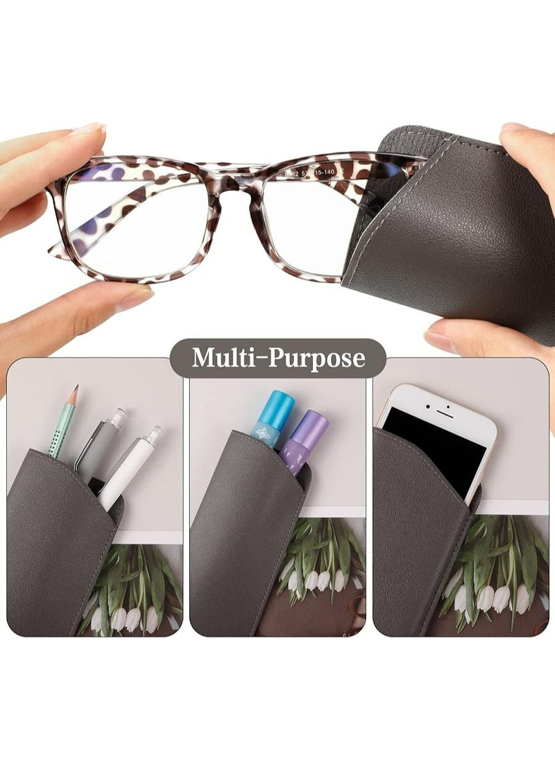 6 PCS Soft Leather Glasses Case, Sunglasses Organizer for Women, Men, and Kids - pzsku/Z6B5ECBA7E18642C7B524Z/45/_/1734511893/37087ed3-8758-472a-8663-13d6acef85b6